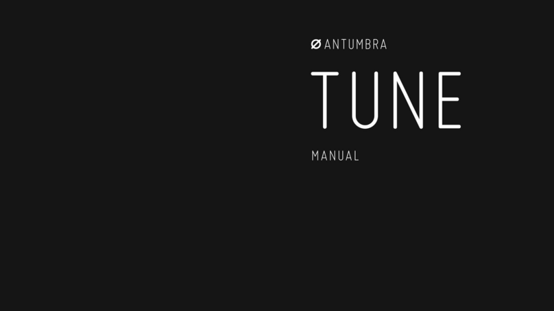 ANTUMBRA TUNE manual