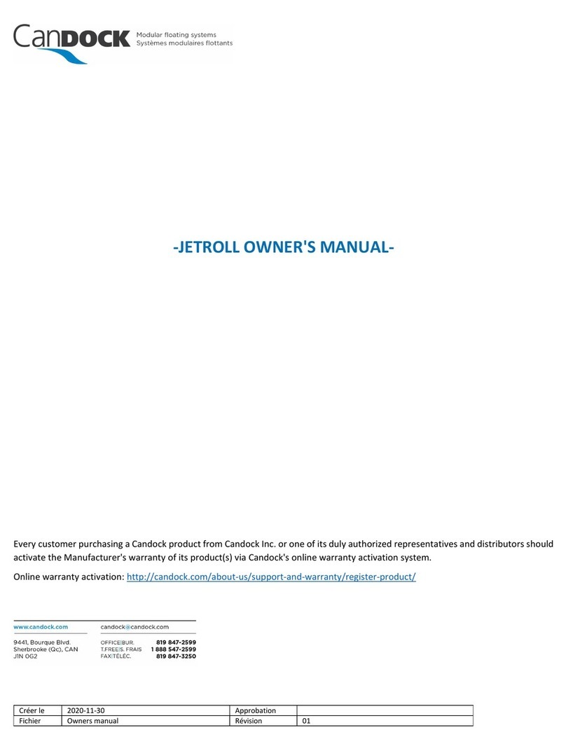 CanDock JETROLL owner's manual