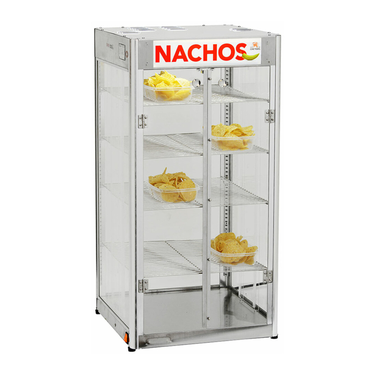 Cretors Nacho Alto User manual