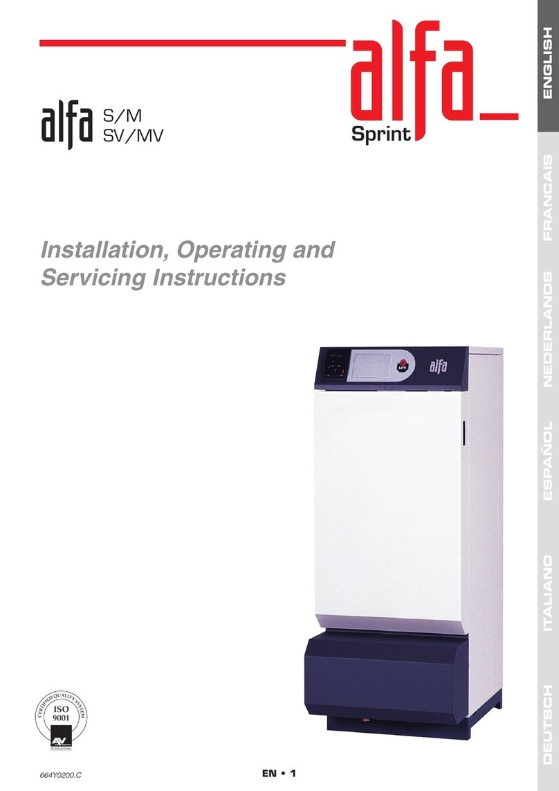 ACV alfa Sprint S User guide