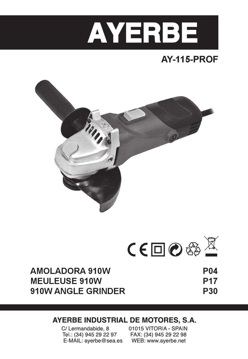 ayerbe AY-115-PROF Original instructions