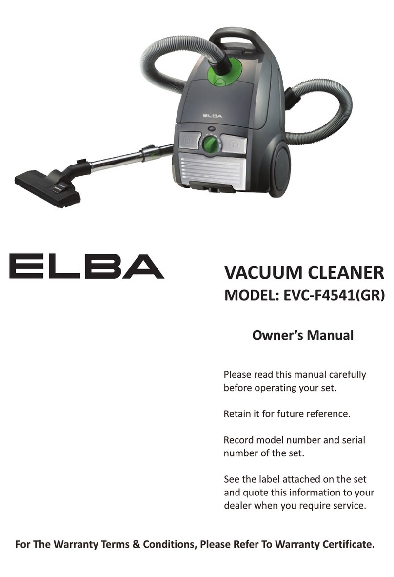 Elba EVC-F4541GR owner's manual