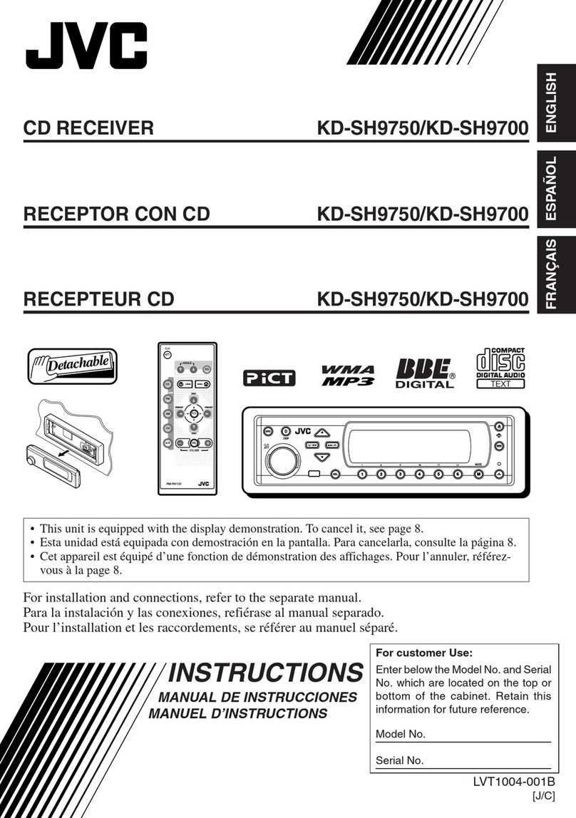 JVC KD-SH9750 User manual