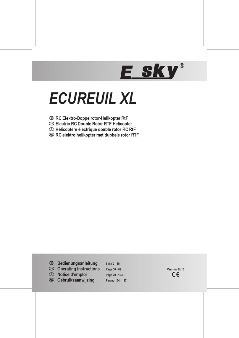 esky ECUREUIL XL User manual