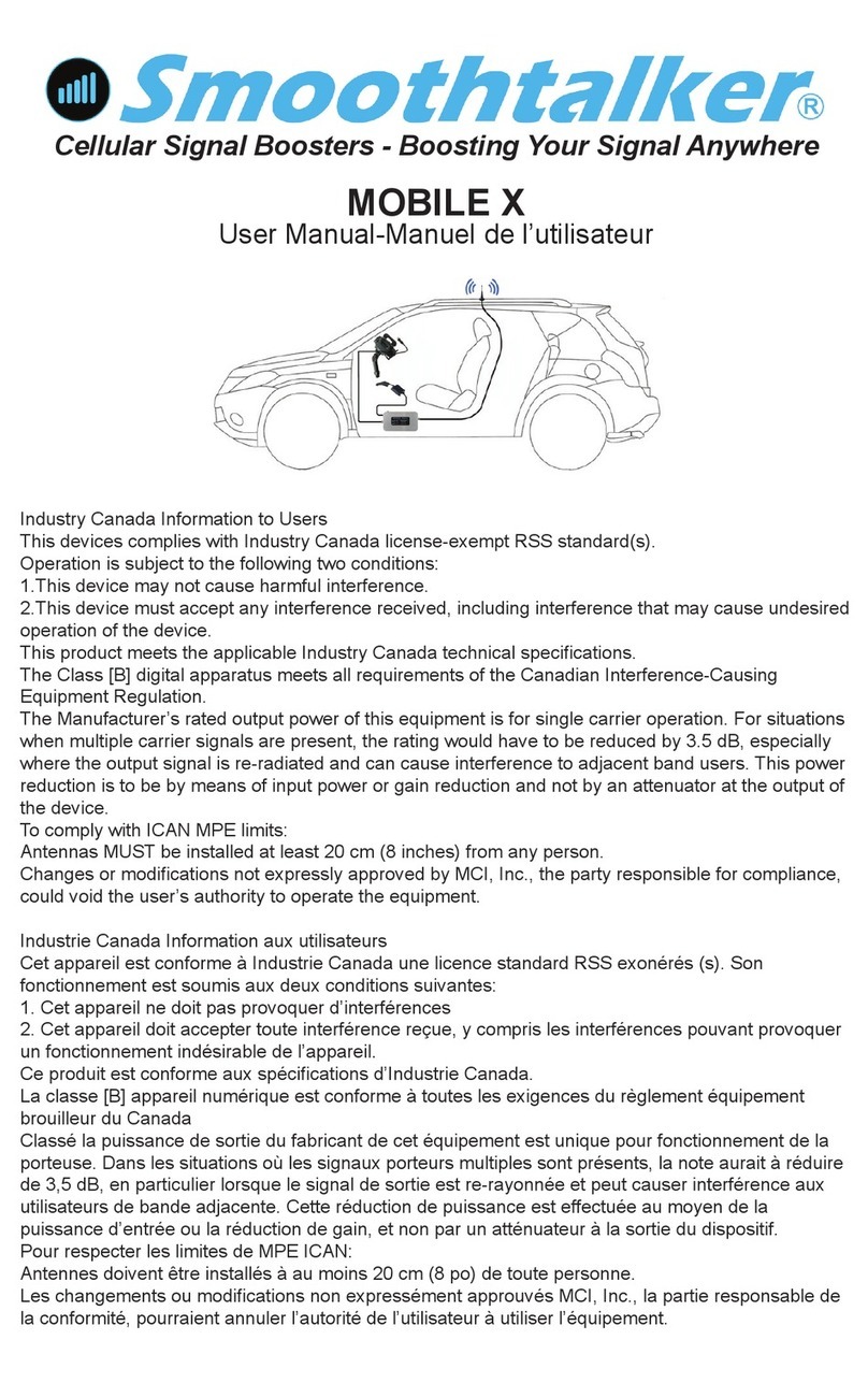 SmoothTalker MOBILE X User manual