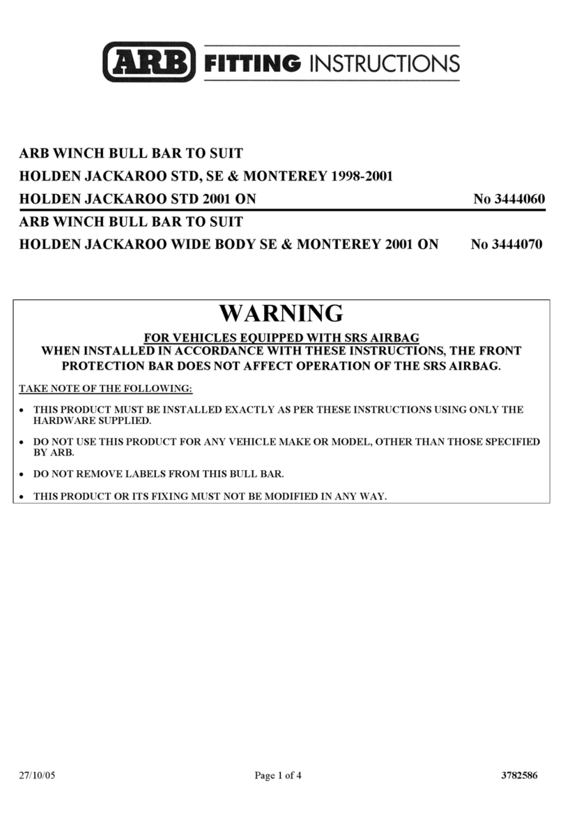 ARB 3444070 User manual