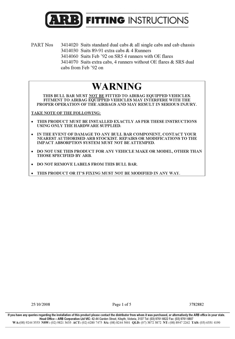 ARB 3414020 User manual