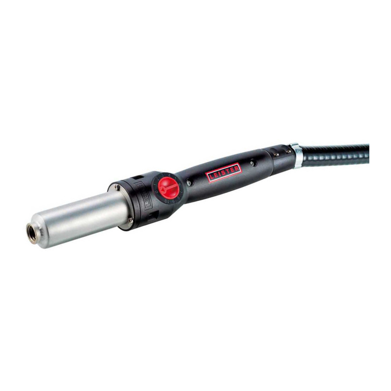 Leister WELDING PEN S operating instructions Leister WELDING PEN S operating instructions