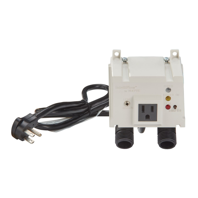 Watts IntelliFlow A2C-SC installation instructions