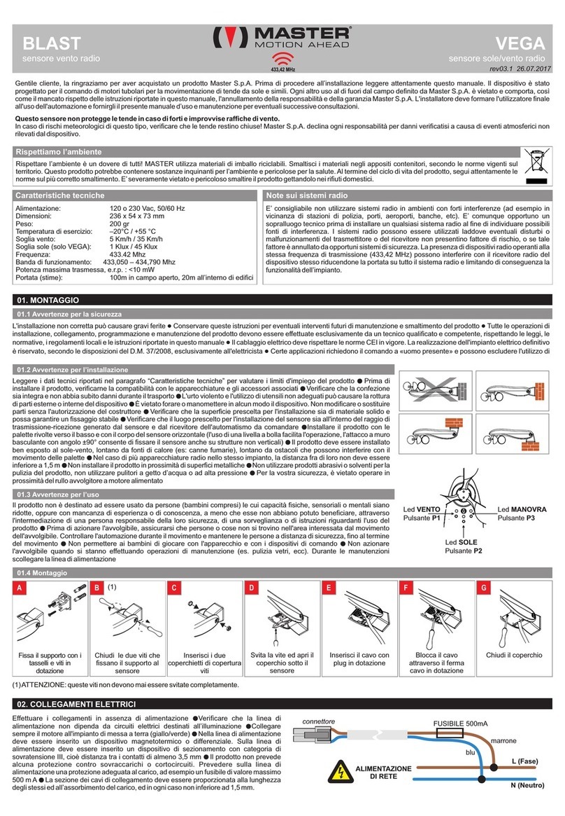 Master Blast manual