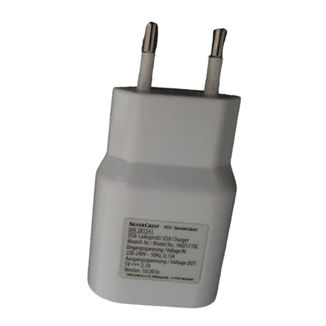 Silvercrest HG01710B User manual