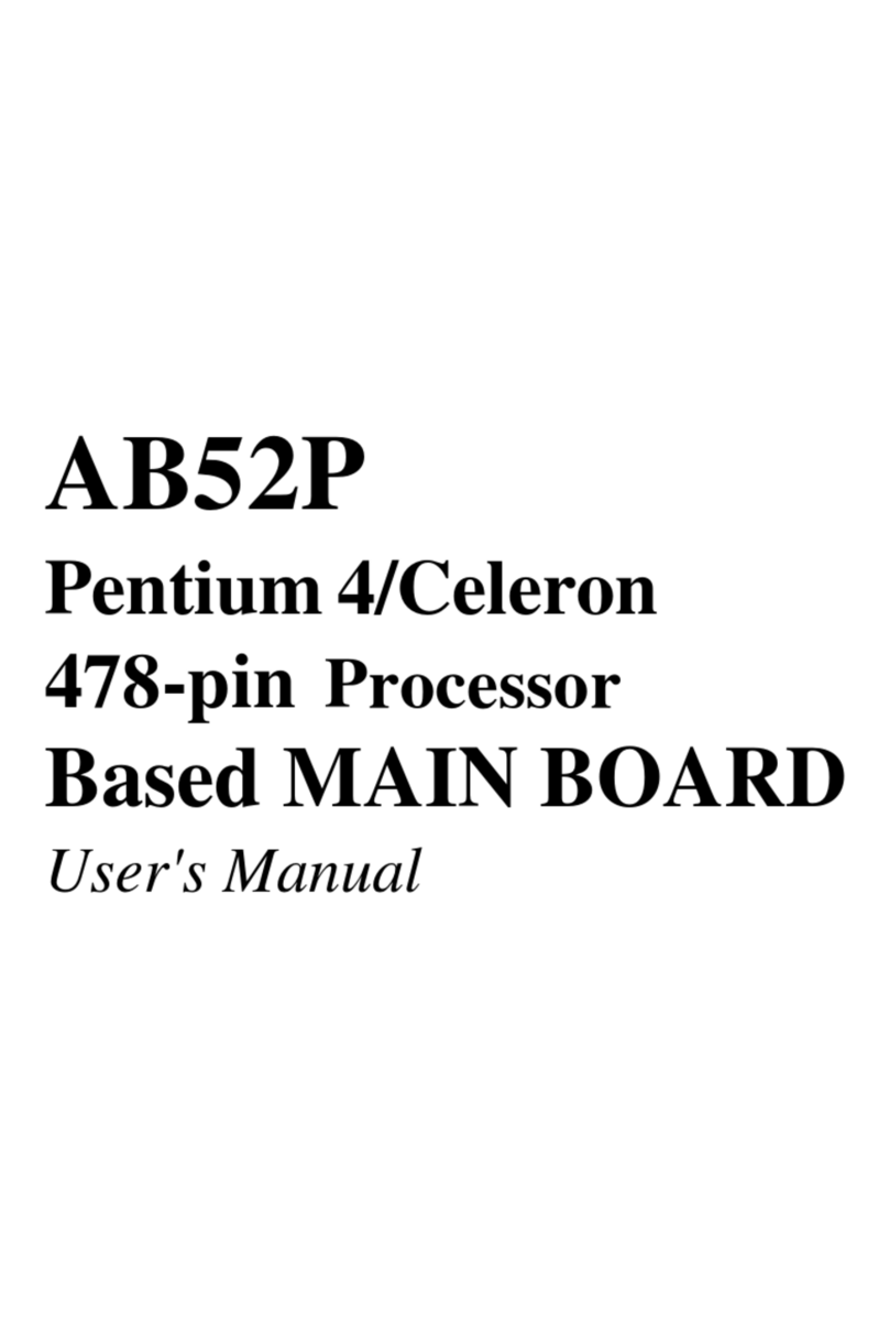 Shuttle AB52P User manual Shuttle AB52P User manual