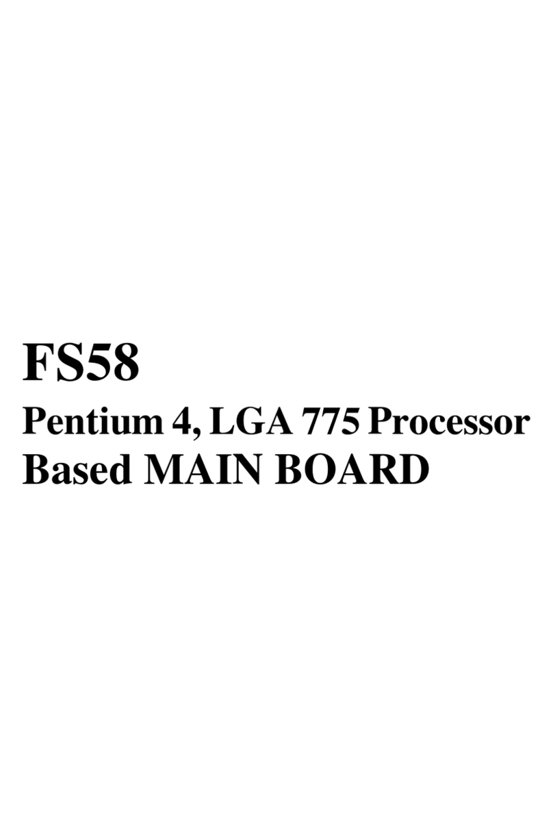 Shuttle FS58 User manual