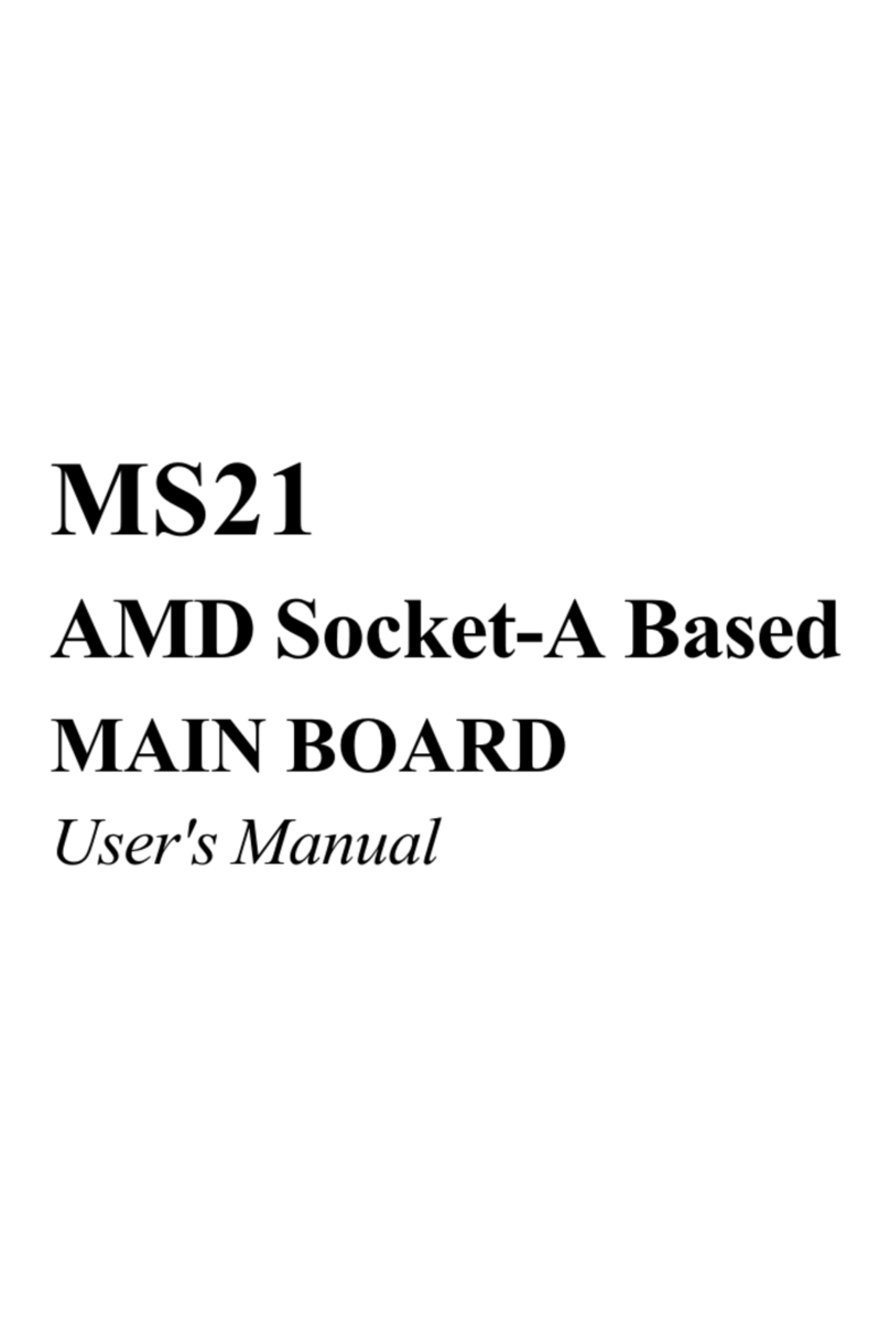 Shuttle MS21 User manual Shuttle MS21 User manual