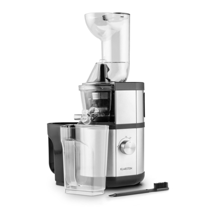 Klarstein FRUITBERRY manual