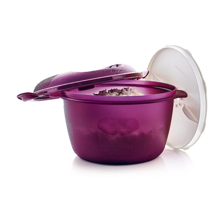 Tupperware Micro Rice Maker Large User manual
