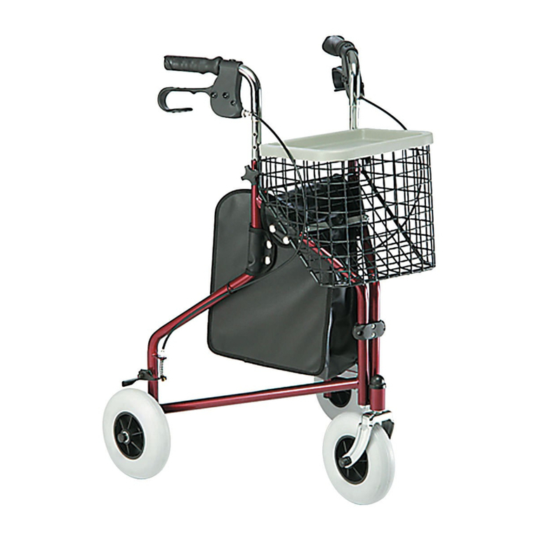 Invacare 65510 Assembly, installation and operating instructions