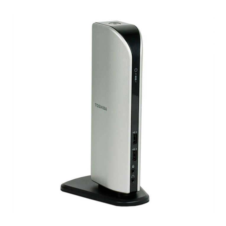Toshiba DynaDock U10 User manual