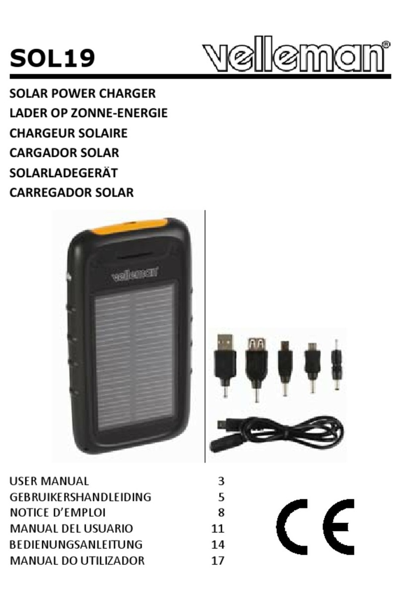 Velleman SOL19 user manual