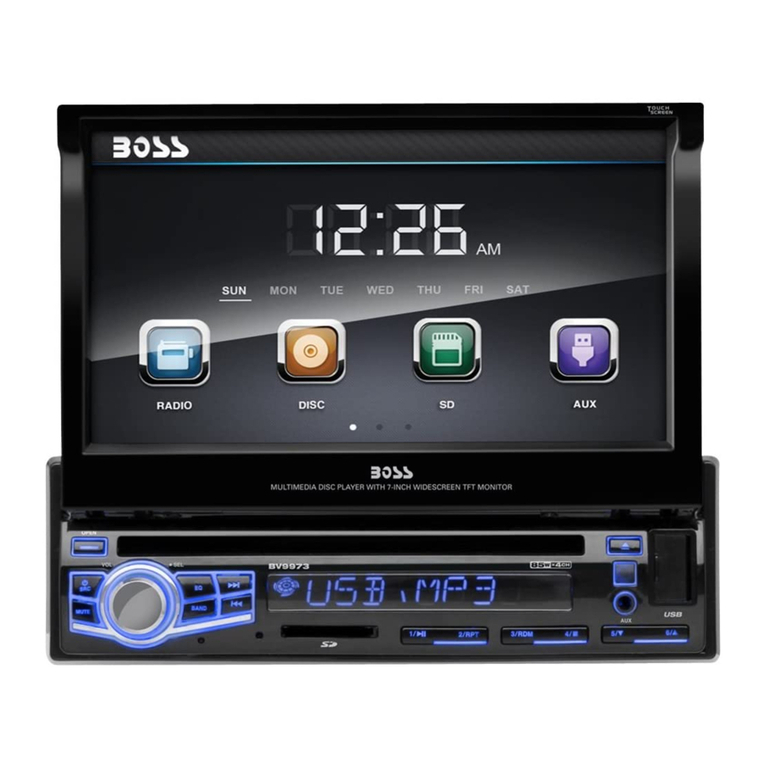 Boss Audio Systems BV9973 user manual