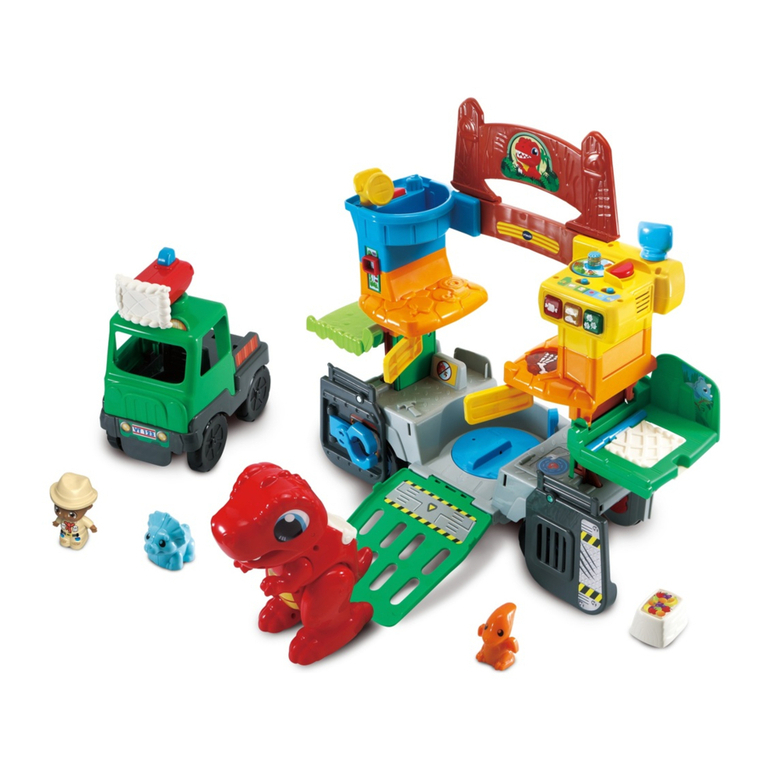 V-tech Toot-Toot Friends 2-in-1 Dinosaur Park Assembly Instructions