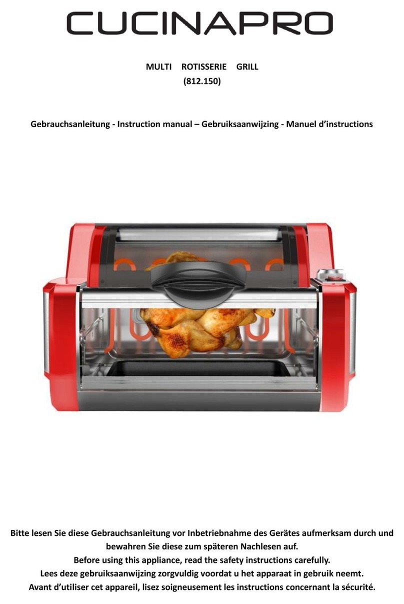 CucinaPro 812.150 instruction manual