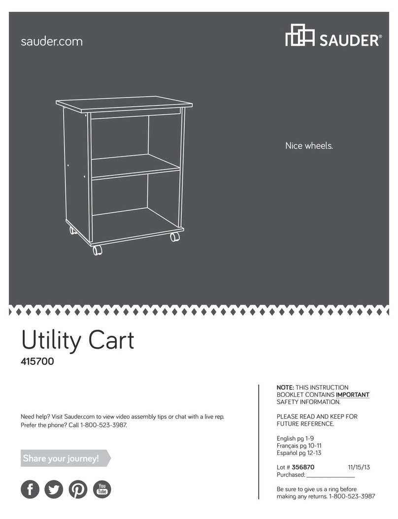Sauder 415700 manual