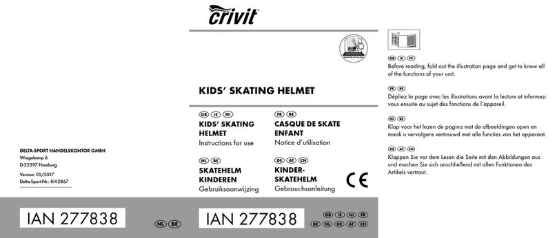 Crivit 277838 Nstructions for use