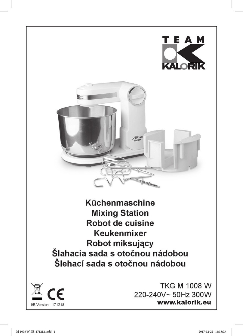 Kalorik TKG M 1008 W manual