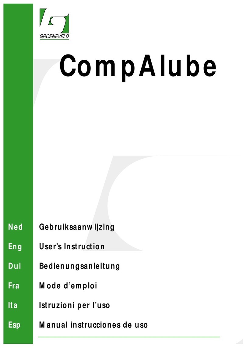 Groeneveld CompAlube User instruction