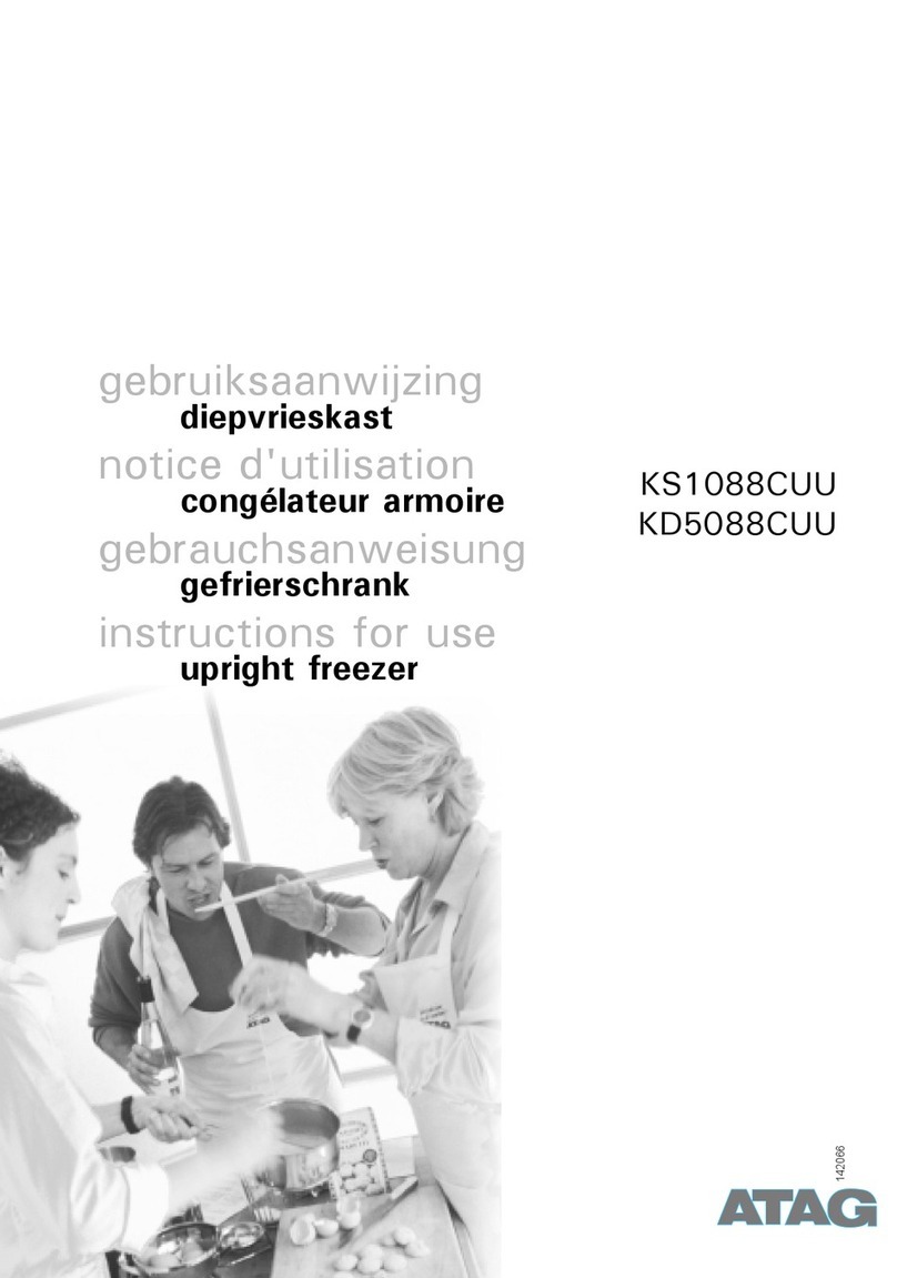 Atag KS1088CUU Instructions for use