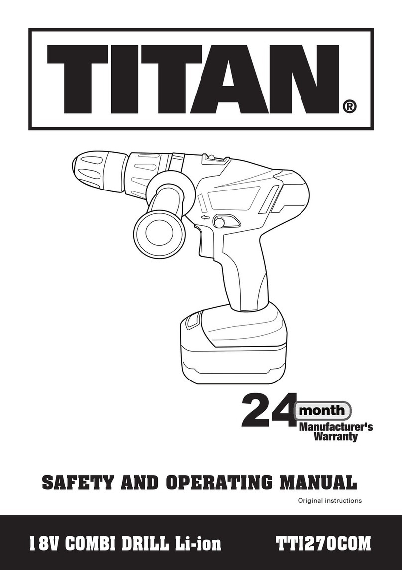 Titan TTI270COM Owner's safety and operating manual