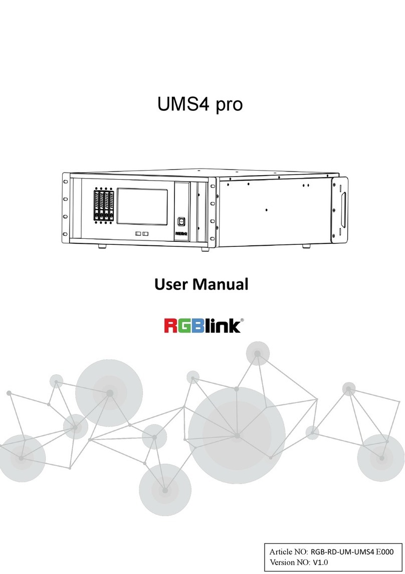 RGBlink UMS4 pro user manual