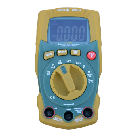 koban KMD-16 User manual