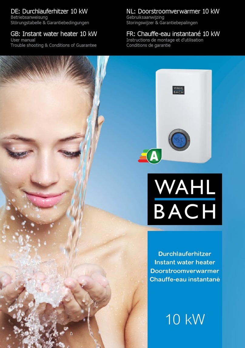 WAHLBACH WWH10D user manual
