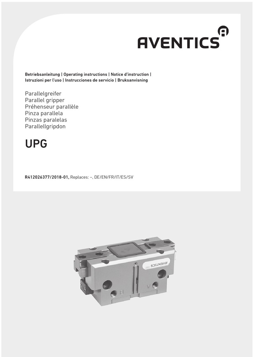 Aventics UPG User manual
