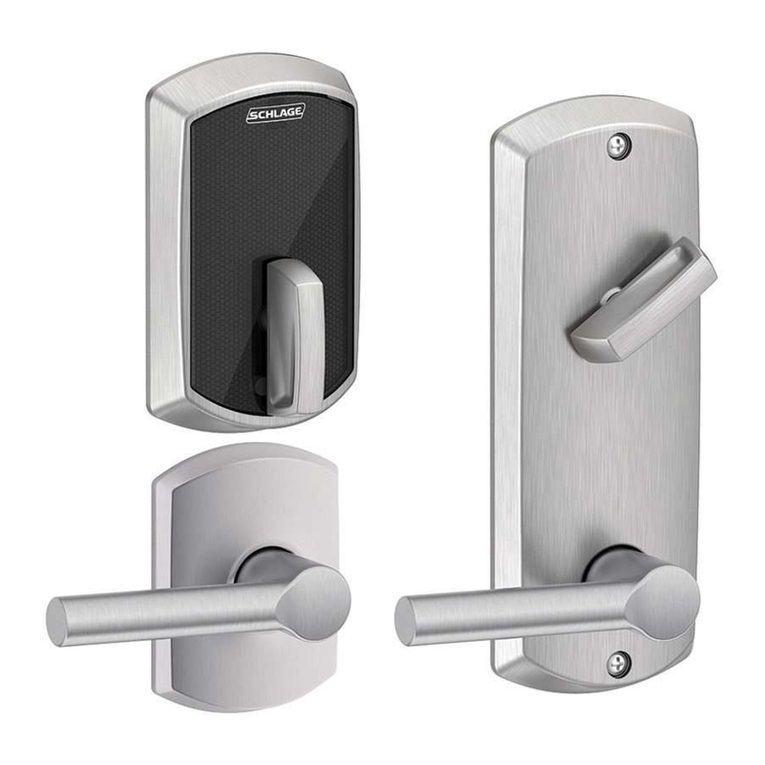 Schlage FE410F installation instructions