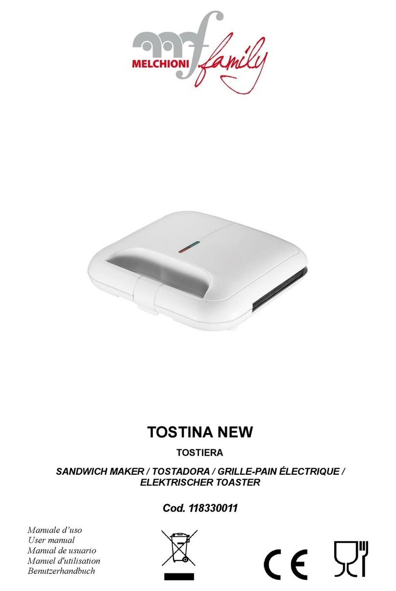 Melchioni 118330011 user manual