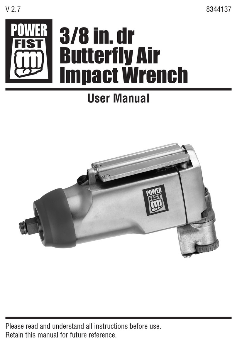Power Fist 8344137 user manual