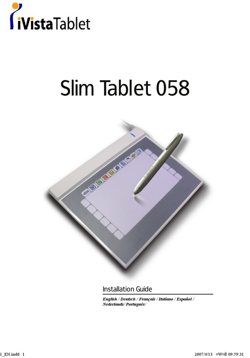 iVistaTablet Slim Tablet 058 installation guide