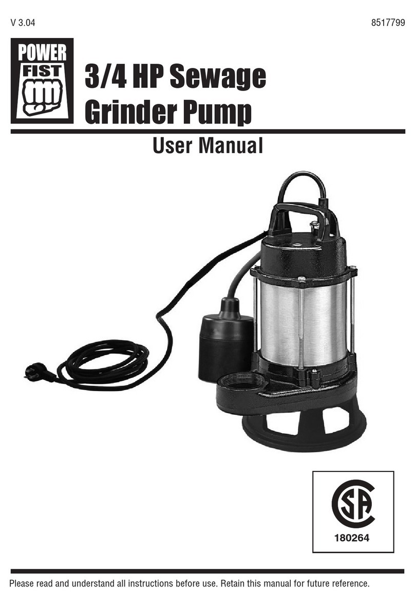 Power Fist 180264 User manual