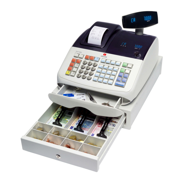Olivetti ECR 5500 User manual