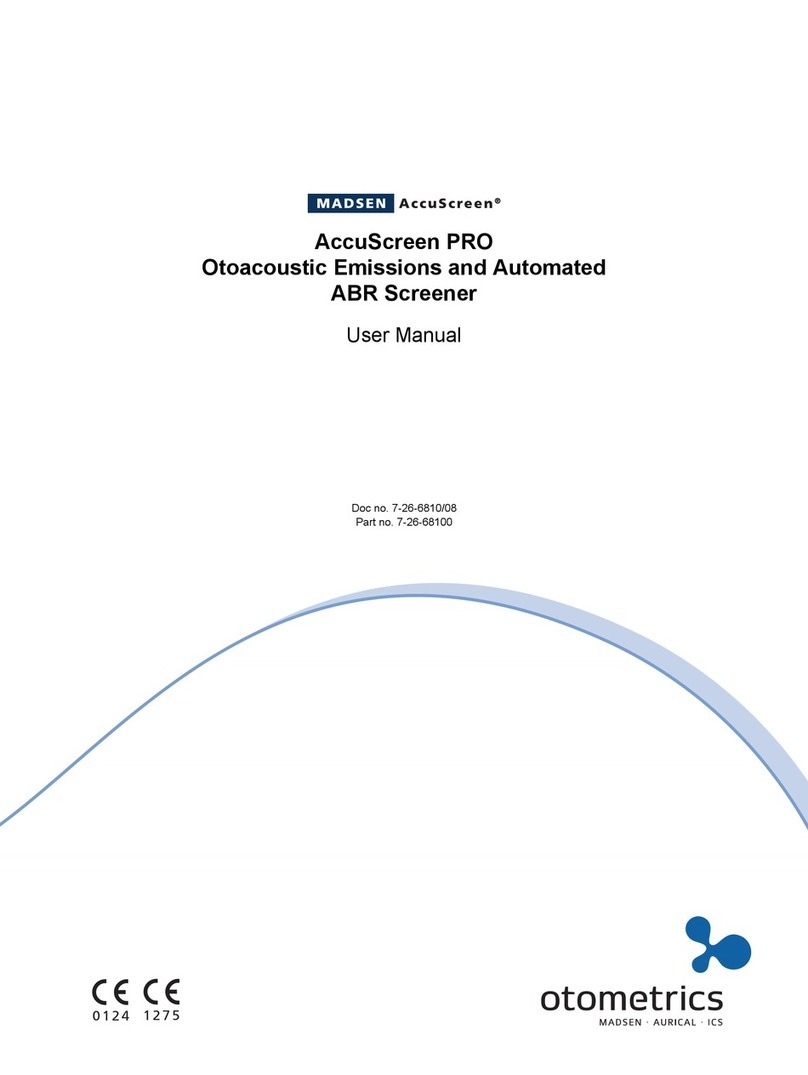 otometrics Madsen AccuScreen PRO user manual