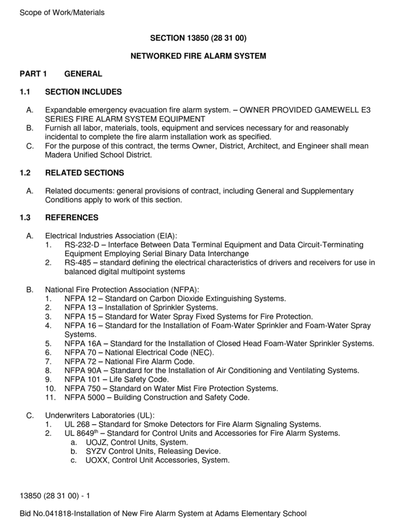 Gamewell E3 Series manual