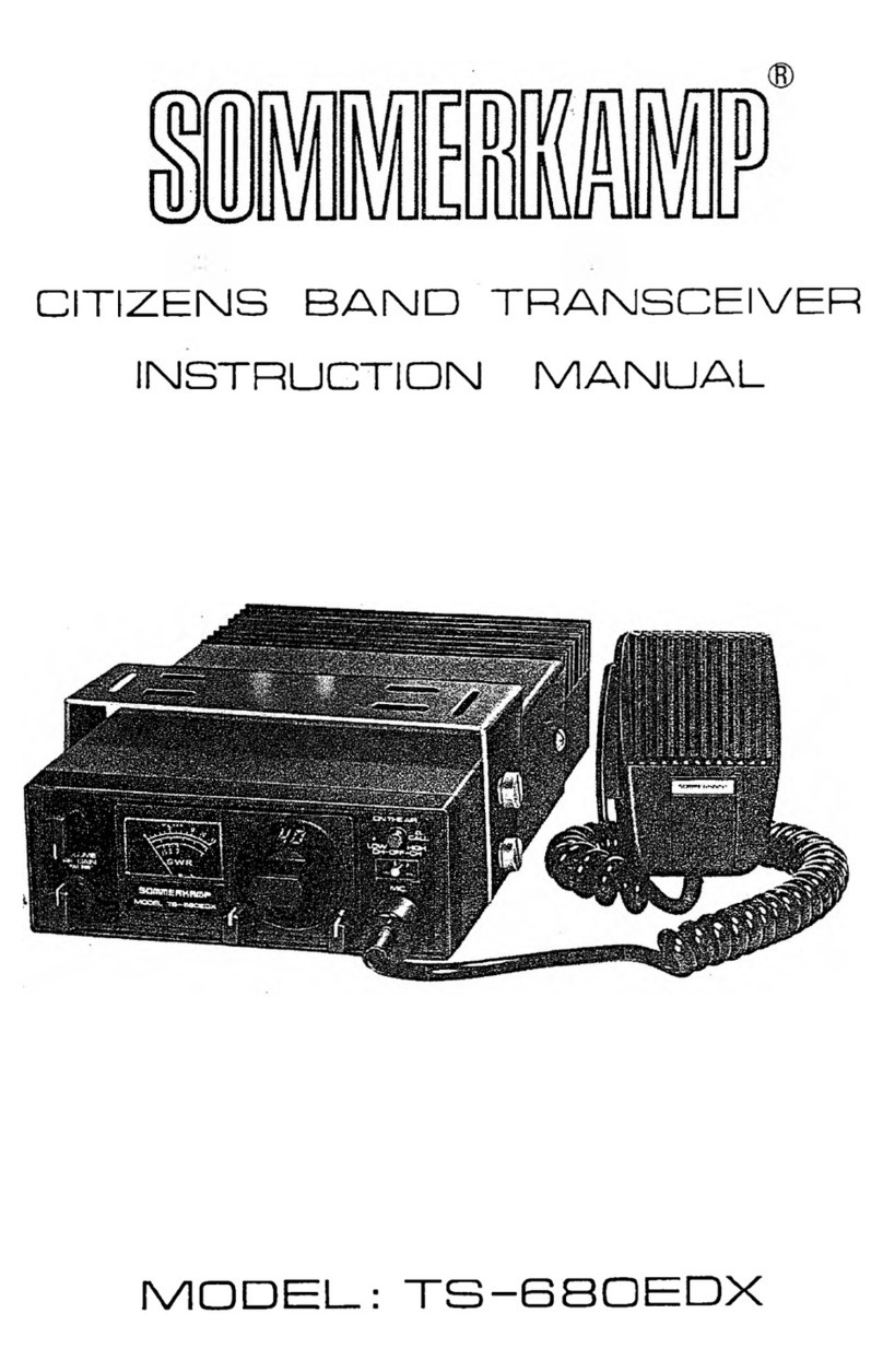 Sommerkamp TS-680EDX User manual