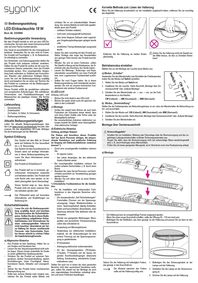 Sygonix 2335669 operating instructions
