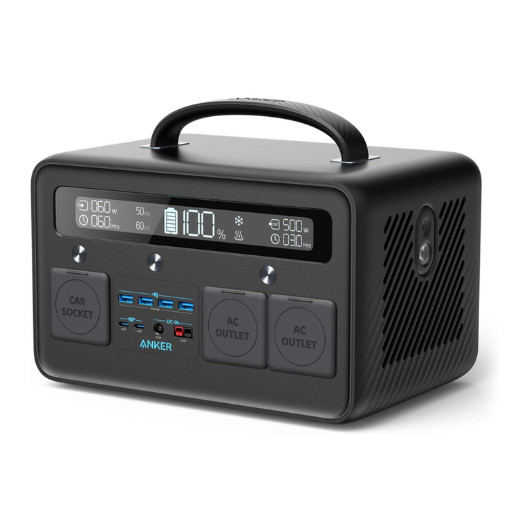Anker PowerHouse II 800 Welcome guide