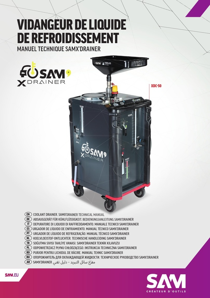 Sam SAMX DRAINER manual