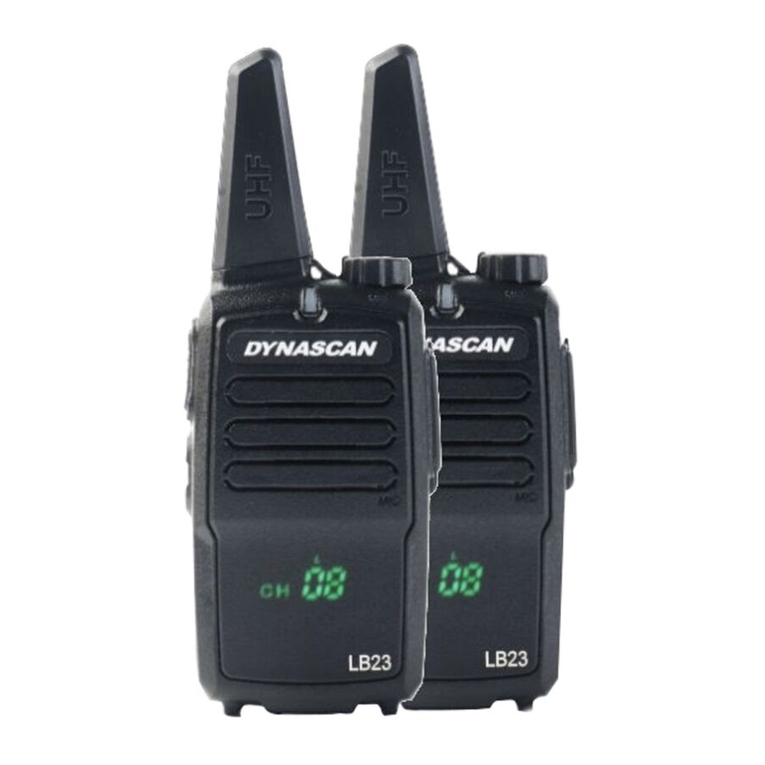 Dynascan PMR446 User manual