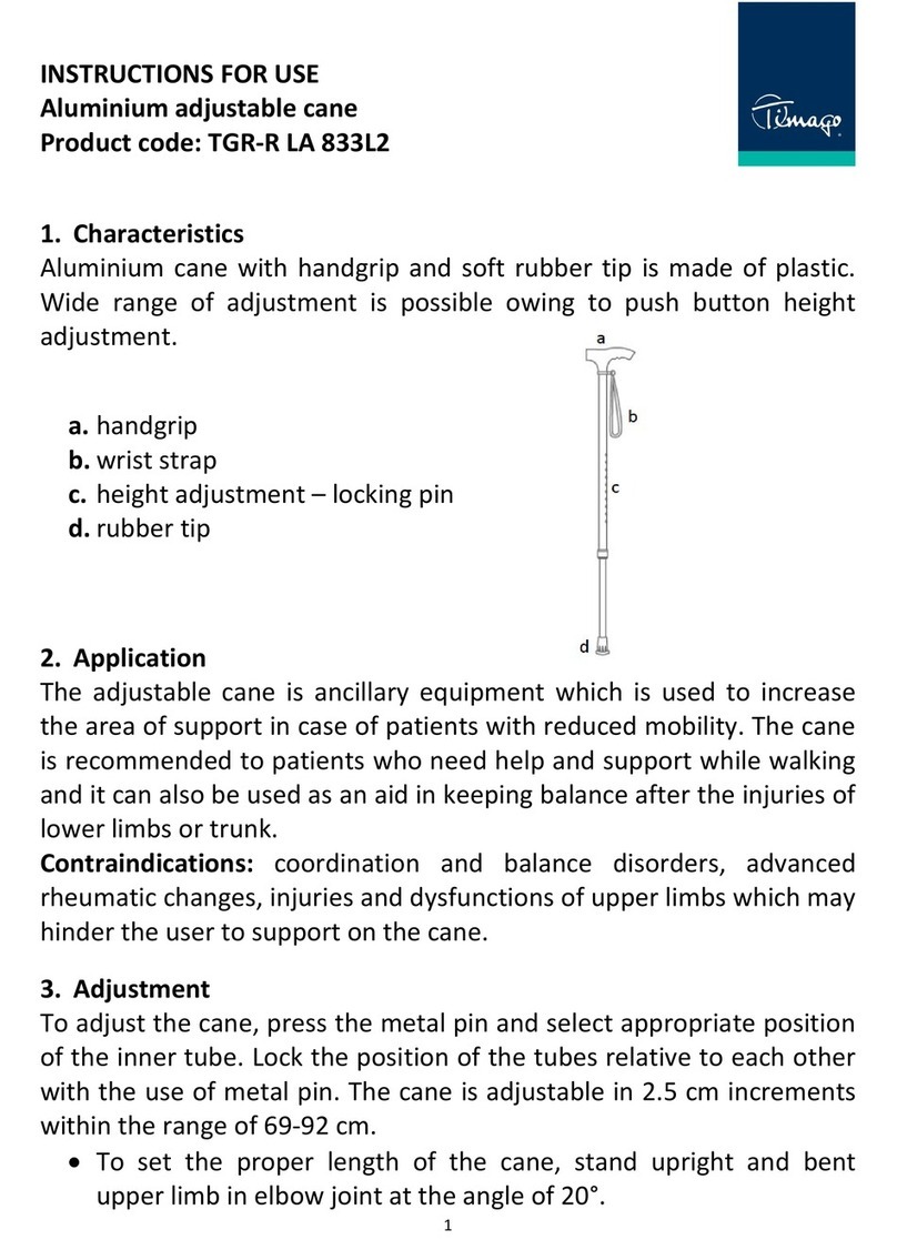 Timago TGR-R LA 833L2 User manual Timago TGR-R LA 833L2 User manual